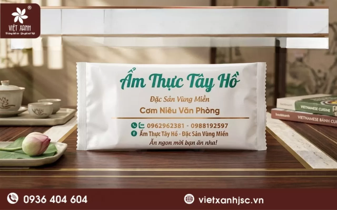khăn ướt tại bến xe miền tây