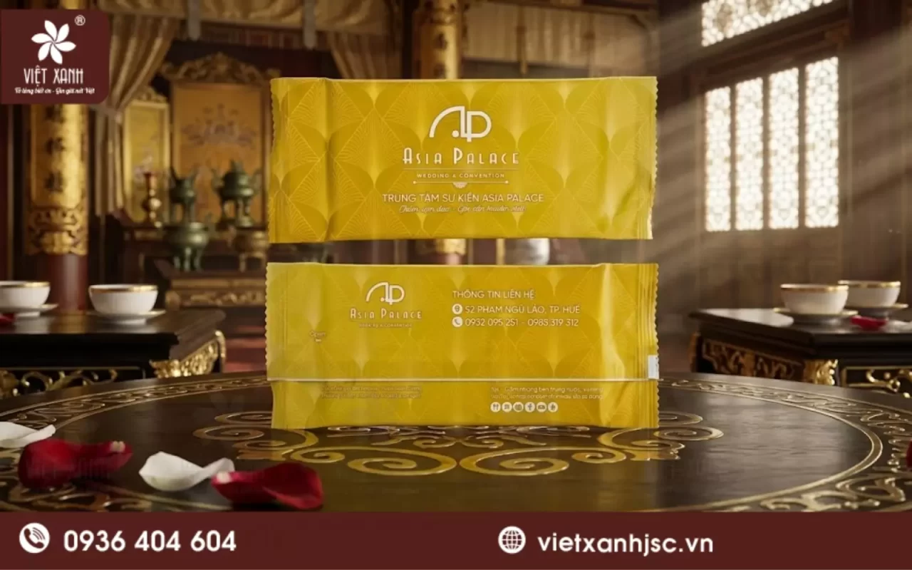 khăn ướt tại biển xuân thành