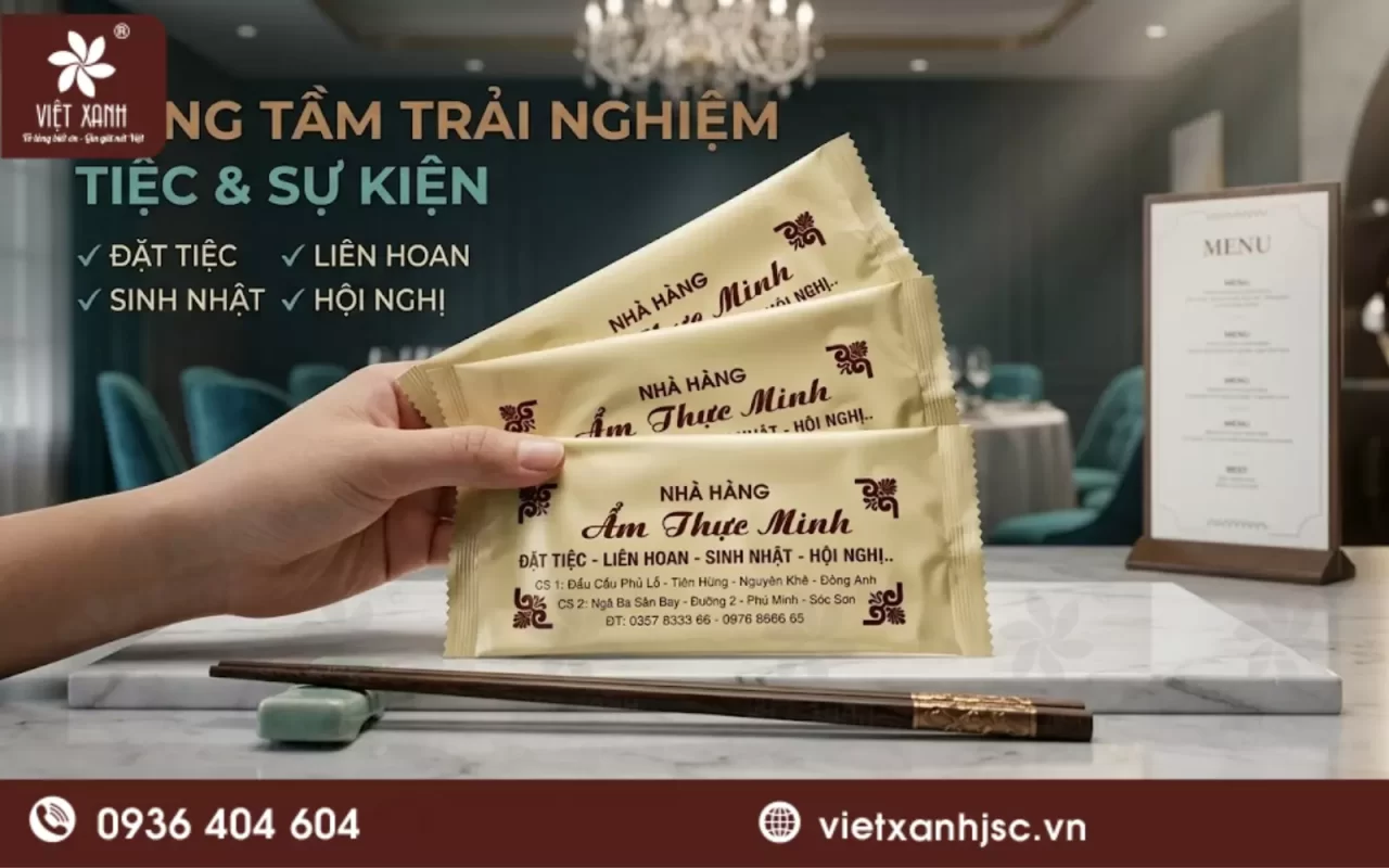 khăn ướt tại cam ranh