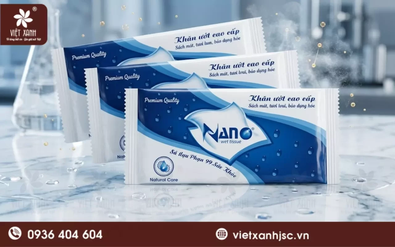 khăn ướt tại đảo cô tô