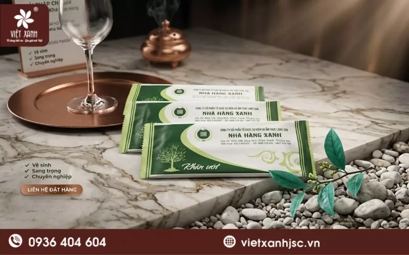khăn ướt tại đồng hới