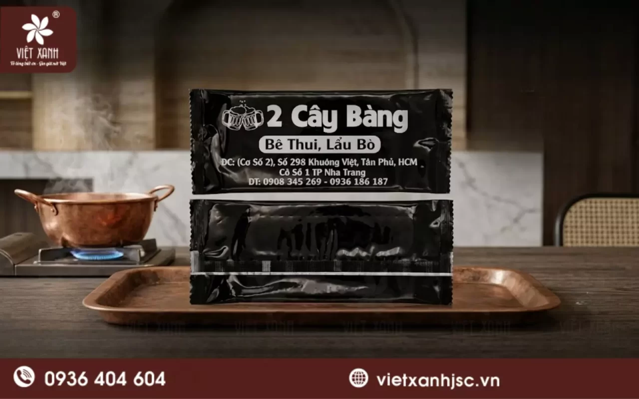 khăn ướt tại khu trung sơn
