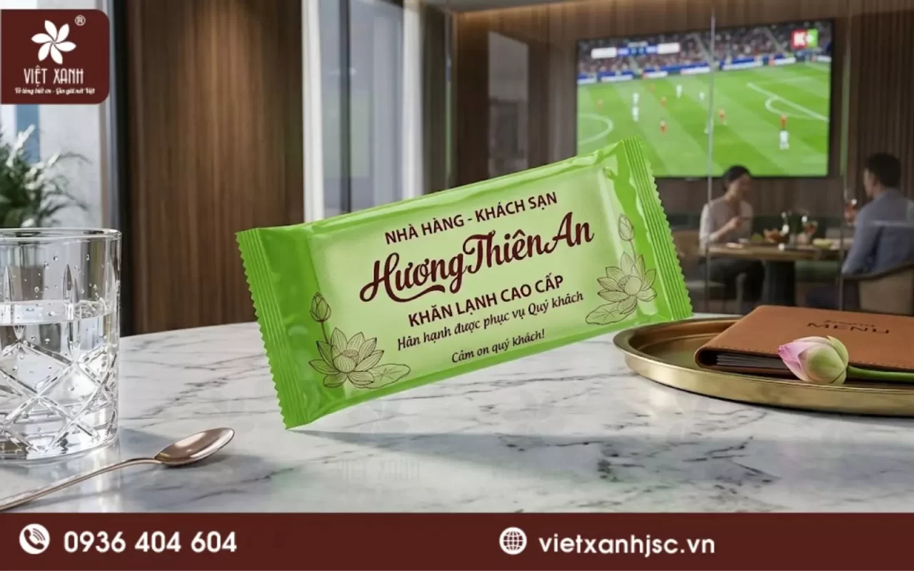 khăn ướt tại mỹ khê