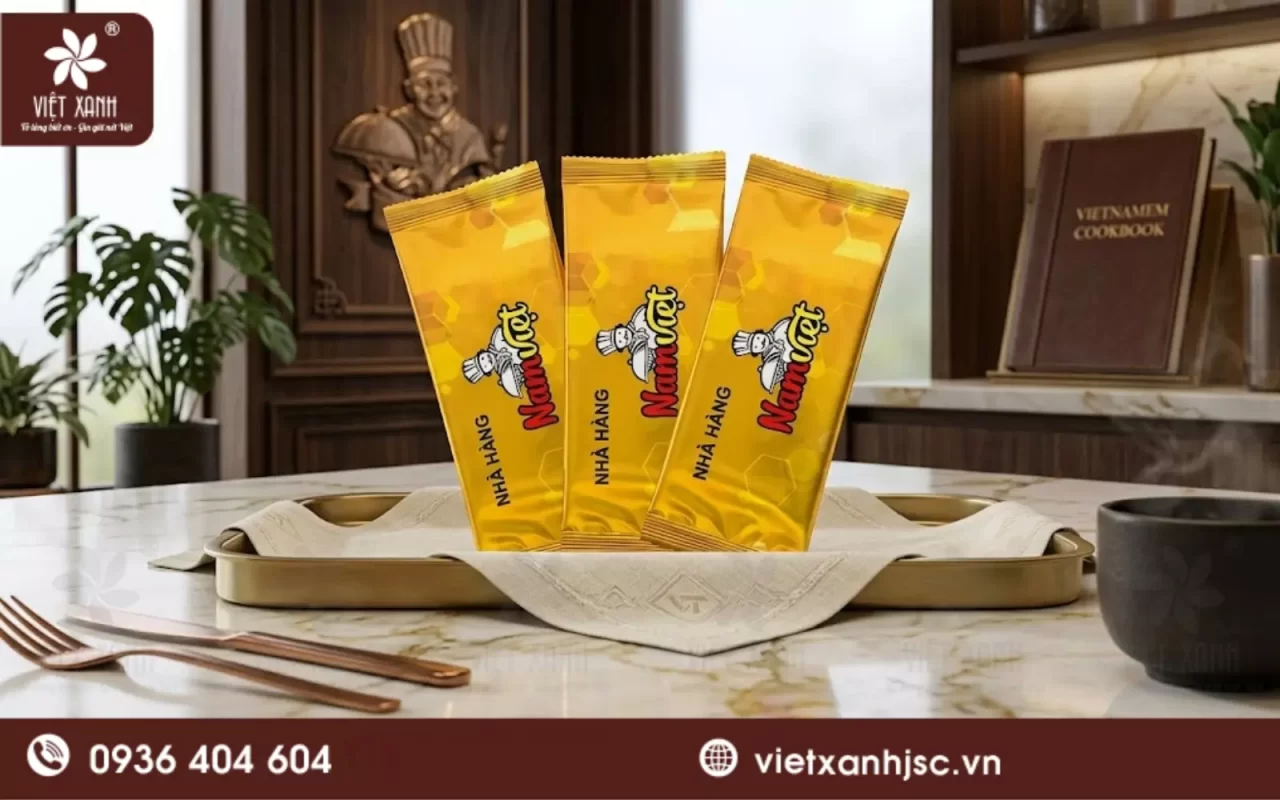 khăn ướt tại phố cổ
