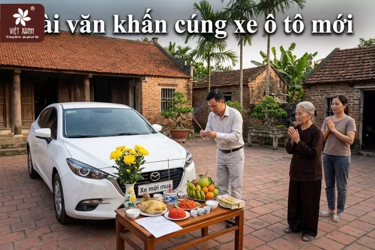 Bài văn khấn cúng xe ô tô mới