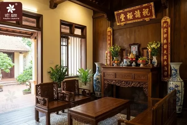 Các vị trí và hướng đặt bàn thờ theo phong thủy: