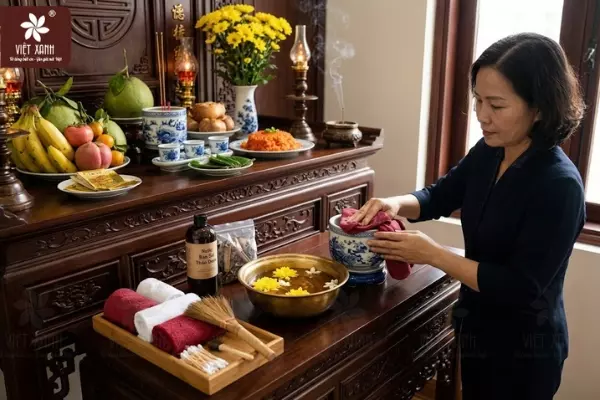 Giải Pháp Bao Sái Bàn Thờ Và Giữ Gìn Thanh Tịnh