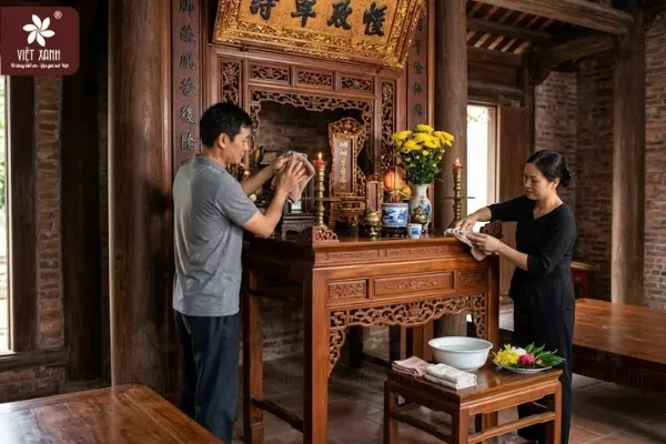 Giải pháp làm sạch không gian thờ cúng với Việt Xanh