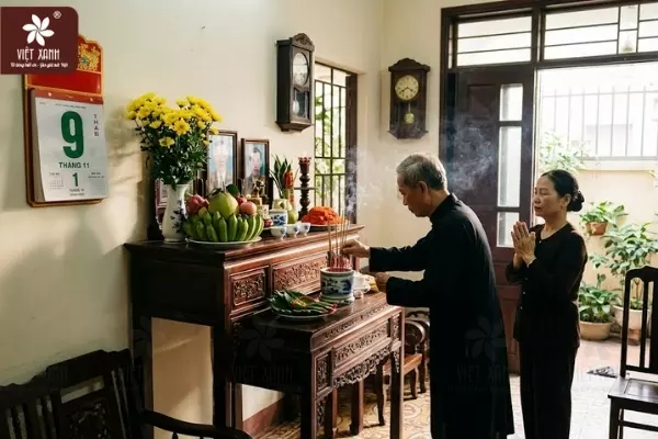 Giờ đẹp thắp hương mùng 1 tháng 10 âm lịch 2026