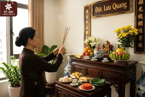 Giờ đẹp thắp hương và số nén nên thắp ngày rằm tháng 9