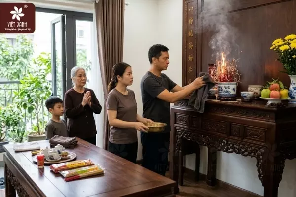 Hiện tượng cháy bát hương khi thờ cúng