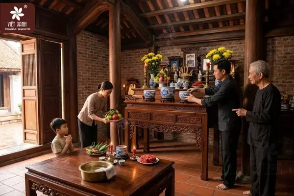 Hướng dẫn cách sắp xếp bàn thờ 3 bát hương