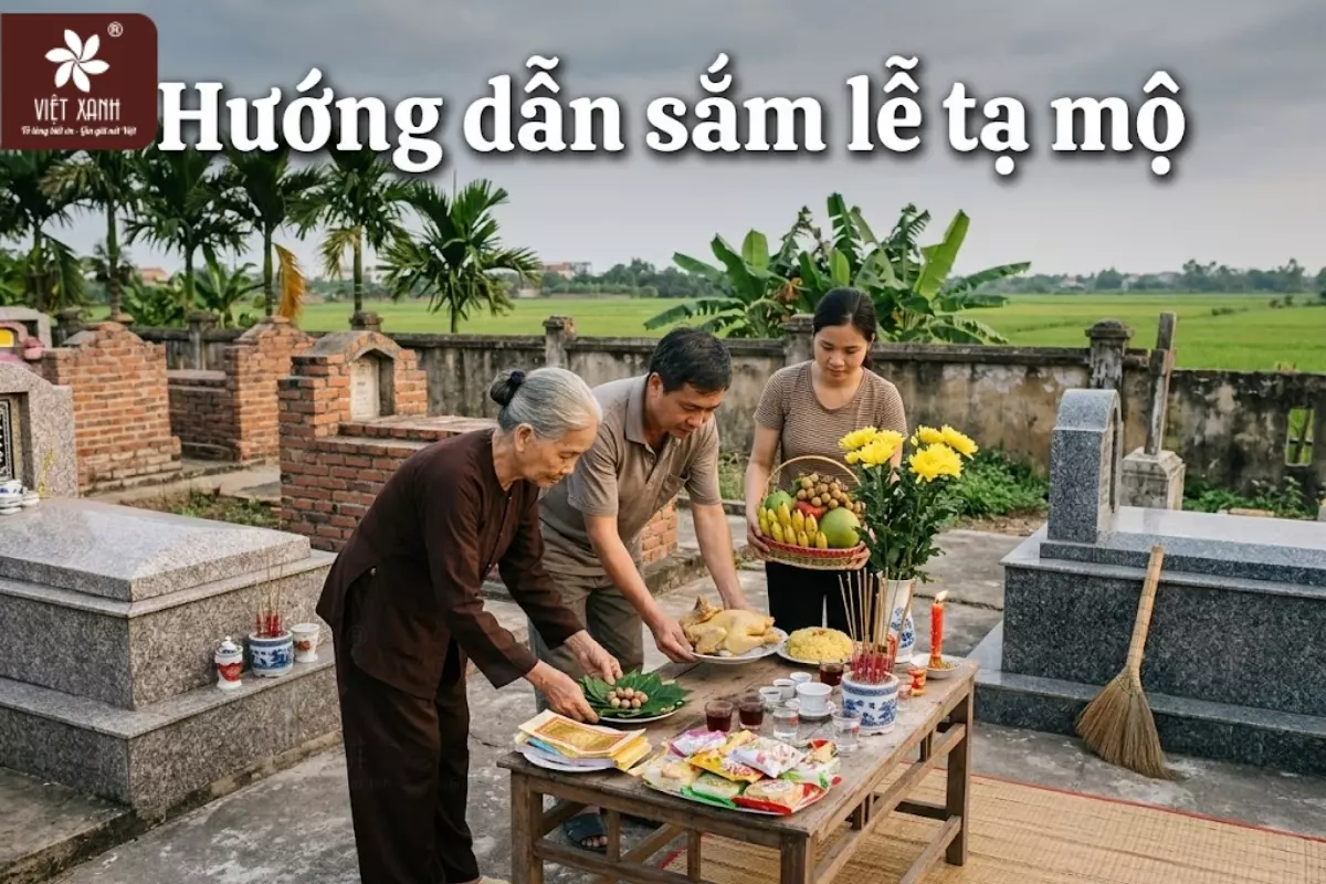 Hướng dẫn sắm lễ tạ mộ