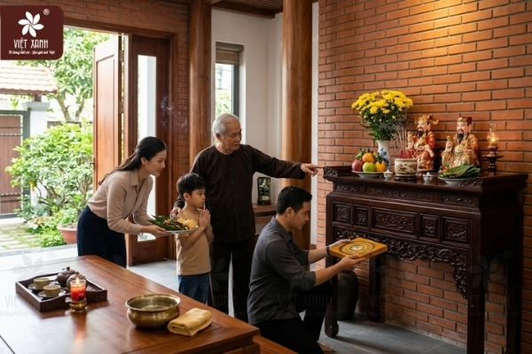 Hướng đặt bàn thờ quan thần linh hợp phong thủy