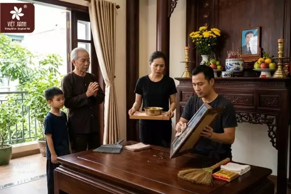 Lưu ý cần nhớ khi ảnh thờ bị đổ vỡ