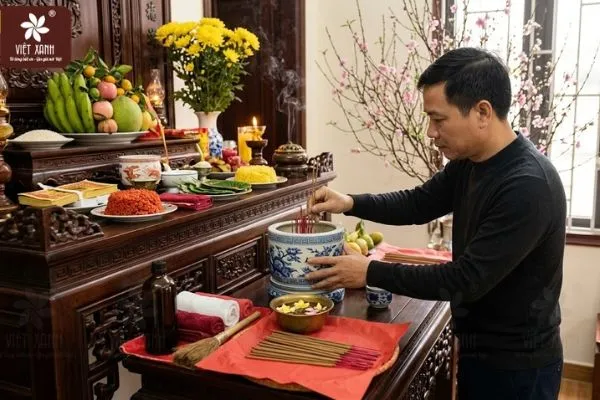 Lưu ý khi thay chân hương