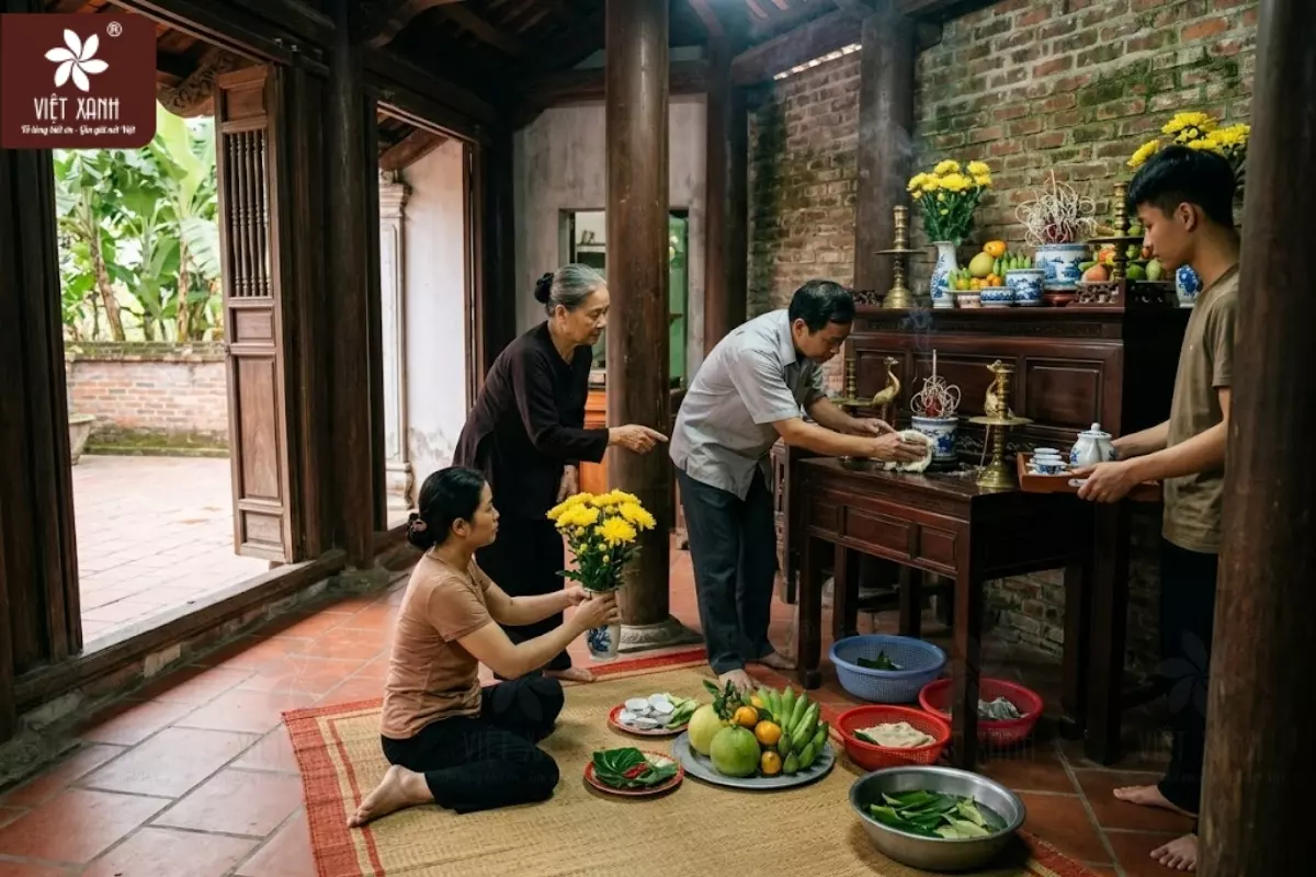 Lưu ý quan trọng khi sắp xếp bàn thờ