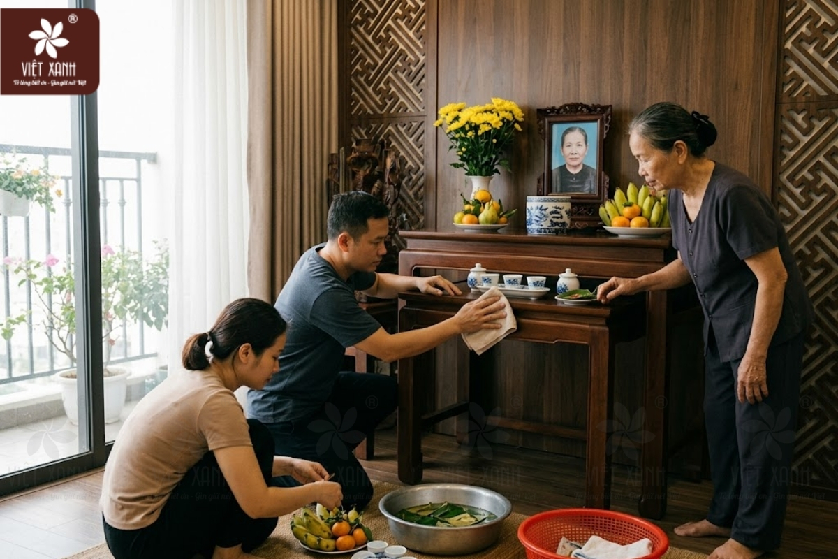 Lưu ý quan trọng khi sử dụng bàn thờ 1 bát hương