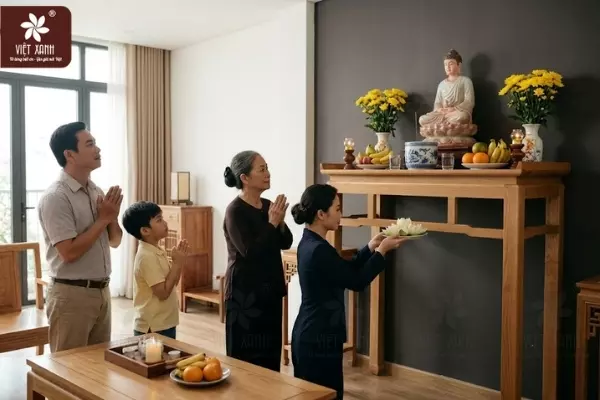 Lưu ý và kiêng kỵ khi lập bàn thờ Phật