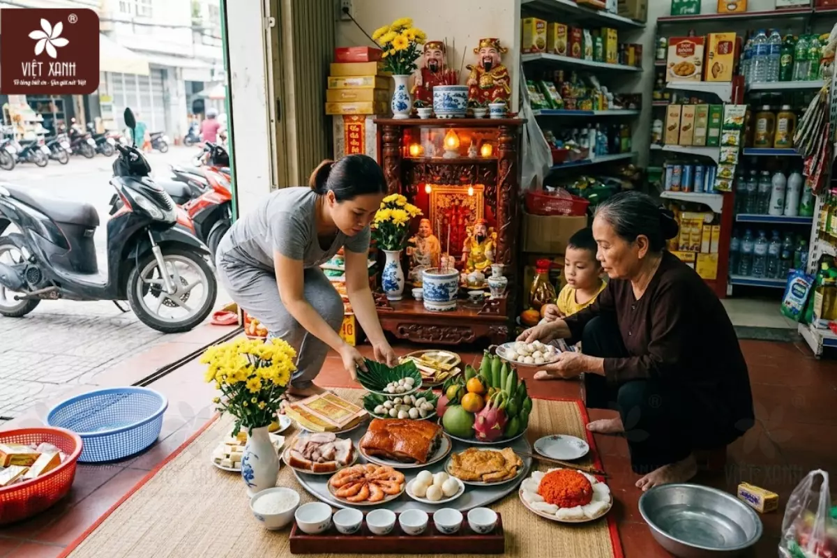 Mâm cúng ngày vía Thần Tài có những gì?