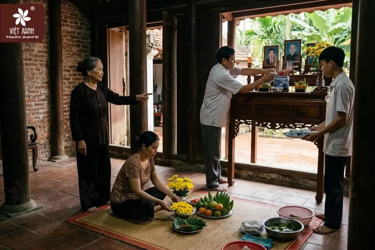 Một số điều kiêng kỵ trong cách bày trí bàn thờ gia tiên