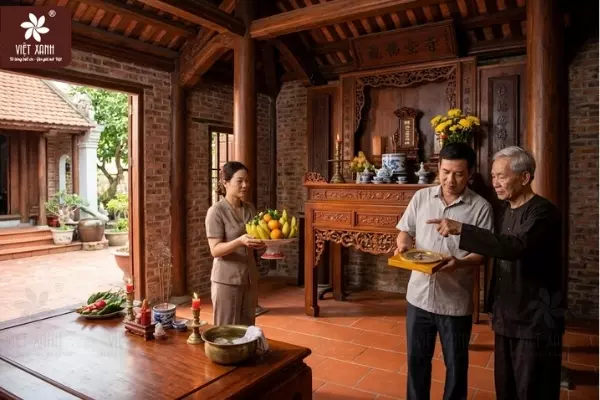 Nên đặt bàn thờ ở vị trí nào trong nhà cấp 4