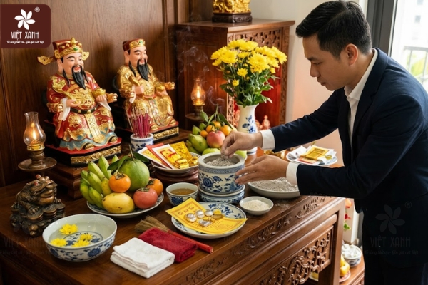 Hướng Dẫn Chi Tiết Cách Bốc Bát Hương Thần Tài Chuẩn Phong Thủy