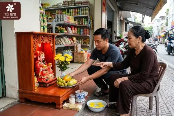 Nếu chỉ thờ một mình Thần Tài thì đặt ở đâu?