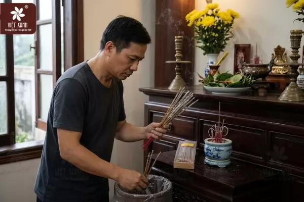 Nhang bị mốc có dùng được không?