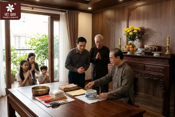 Những lưu ý khi thay bát hương mới cho bàn thờ gia tiên