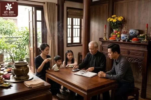 Quan niệm của người Việt khi bát hương Hóa Âm và Hóa Dương
