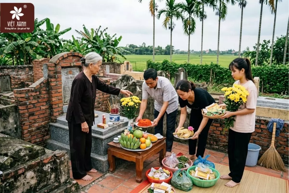 Sắm lễ thắp hương ngoài mộ cần chuẩn bị gì?