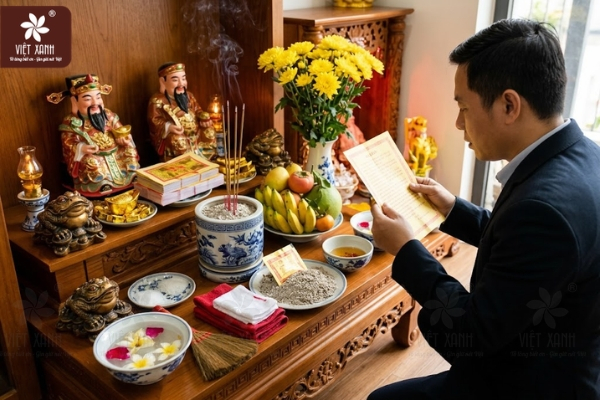 Văn Khấn Bốc Bát Hương Thần Tài: Bài Khấn Chuẩn Nhất