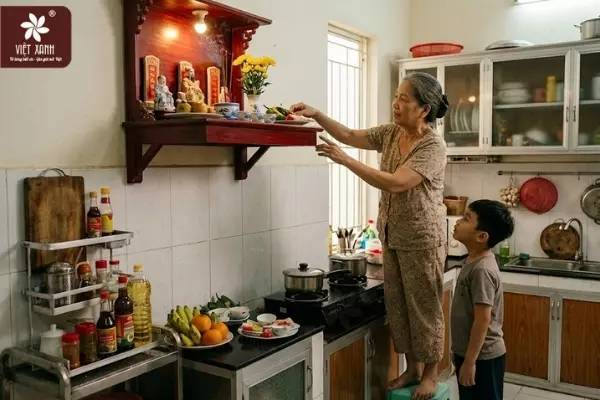 Ý nghĩa của tục đặt bàn thờ Ông Công – Ông Táo